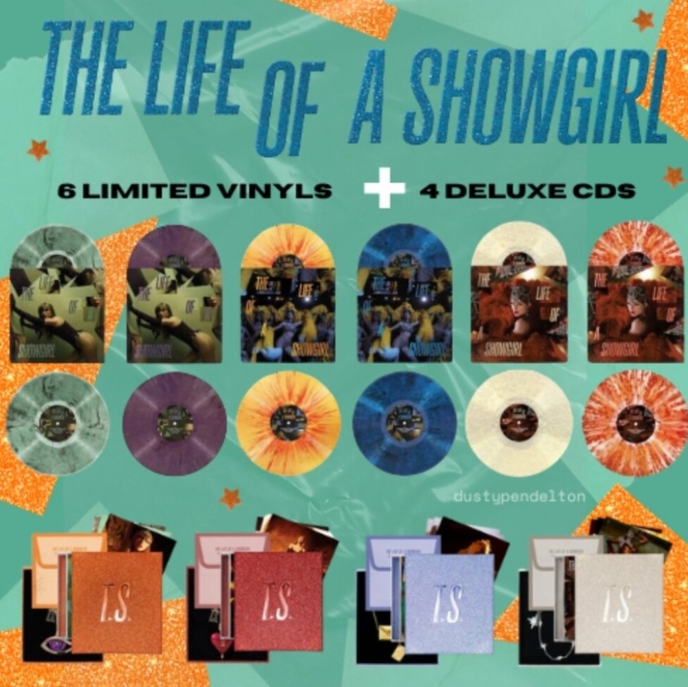 Taylor Swift | The Life of a Showgirl | 6 Vinyl Variants + 4 Deluxe CDs SEALED